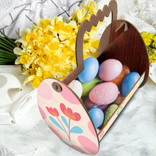 Load image into Gallery viewer, Wooden Special Shaped Easter Egg Bunny Diamond Painting DIY Basket for Beginners