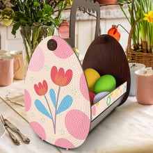 Load image into Gallery viewer, Wooden Special Shaped Easter Egg Bunny Diamond Painting DIY Basket for Beginners
