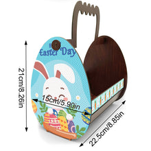 Load image into Gallery viewer, Wooden Special Shaped Easter Egg Bunny Diamond Painting DIY Basket for Beginners