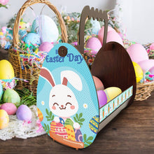 Load image into Gallery viewer, Wooden Special Shaped Easter Egg Bunny Diamond Painting DIY Basket for Beginners
