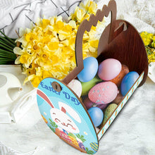 Load image into Gallery viewer, Wooden Special Shaped Easter Egg Bunny Diamond Painting DIY Basket for Beginners