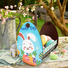 Load image into Gallery viewer, Wooden Special Shaped Easter Egg Bunny Diamond Painting DIY Basket for Beginners
