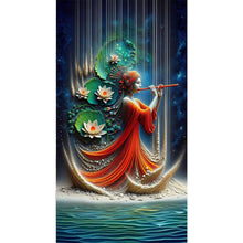 Load image into Gallery viewer, Diamond Painting - Full Round - Lotus Saint (40*70CM)