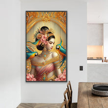 Load image into Gallery viewer, Diamond Painting - Full Round - Parrot Goddess (40*70CM)