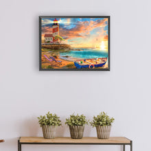Load image into Gallery viewer, Diamond Painting - Full Round - Seaside Scenery (40*30CM)
