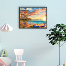 Load image into Gallery viewer, Diamond Painting - Full Round - Seaside Scenery (40*30CM)