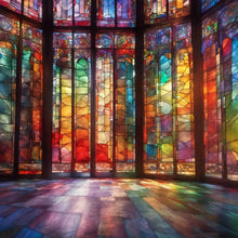 Load image into Gallery viewer, Diamond Painting - Full Round - Colorful Glass (40*40CM)