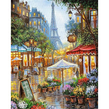 Load image into Gallery viewer, AB Diamond Painting - Full Round - Street Scene in Paris (40*50CM)