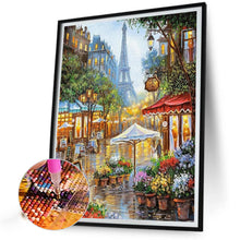 Load image into Gallery viewer, AB Diamond Painting - Full Round - Street Scene in Paris (40*50CM)