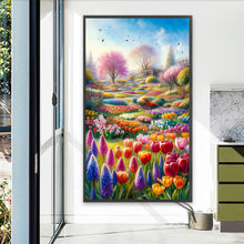 Load image into Gallery viewer, AB Diamond Painting - Full Round - Beautiful Flower Field (40*70CM)