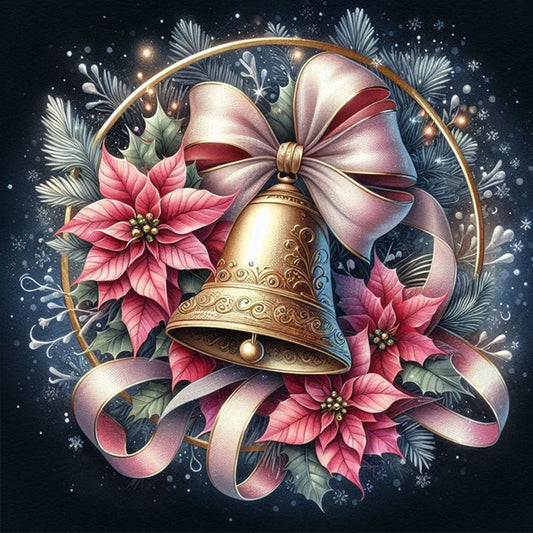 Diamond Painting - Full Square - Christmas Bells (40*40CM)