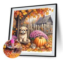 Load image into Gallery viewer, Diamond Painting - Full Square - Swing under Maple Tree (40*40CM)