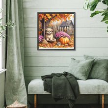 Load image into Gallery viewer, Diamond Painting - Full Square - Swing under Maple Tree (40*40CM)