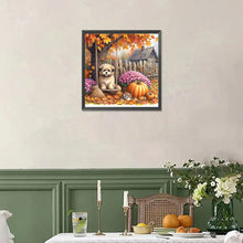 Load image into Gallery viewer, Diamond Painting - Full Square - Swing under Maple Tree (40*40CM)