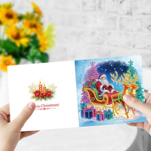 Load image into Gallery viewer, 6Pcs Gnome Diamond Drawing Card Diamond Daily Wish Card for Holiday Party Favors