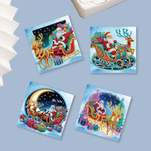 Load image into Gallery viewer, 6Pcs Gnome Diamond Drawing Card Diamond Daily Wish Card for Holiday Party Favors
