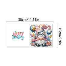 Load image into Gallery viewer, 6Pcs Gnome Diamond Drawing Card Diamond Daily Wish Card for Holiday Party Favors