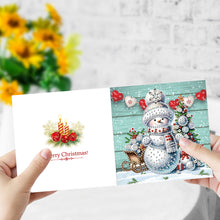 Load image into Gallery viewer, 6Pcs Gnome Diamond Drawing Card Diamond Daily Wish Card for Holiday Party Favors