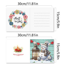 Load image into Gallery viewer, 6Pcs Gnome Diamond Drawing Card Diamond Daily Wish Card for Holiday Party Favors