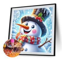 Load image into Gallery viewer, Diamond Painting - Full Square - Christmas snowman (30*30CM)