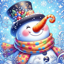 Load image into Gallery viewer, Diamond Painting - Full Square - Christmas snowman (30*30CM)