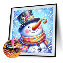 Load image into Gallery viewer, Diamond Painting - Full Square - Christmas snowman (30*30CM)