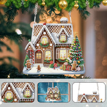 Load image into Gallery viewer, Acrylic Special Shaped Christmas Diamond Painting Hanging Decorations Home Decor