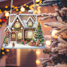 Load image into Gallery viewer, Acrylic Special Shaped Christmas Diamond Painting Hanging Decorations Home Decor