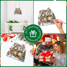 Load image into Gallery viewer, Acrylic Special Shaped Christmas Diamond Painting Hanging Decorations Home Decor