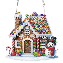 Load image into Gallery viewer, Acrylic Special Shaped Christmas Diamond Painting Hanging Decorations Home Decor