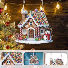 Load image into Gallery viewer, Acrylic Special Shaped Christmas Diamond Painting Hanging Decorations Home Decor