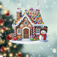 Load image into Gallery viewer, Acrylic Special Shaped Christmas Diamond Painting Hanging Decorations Home Decor