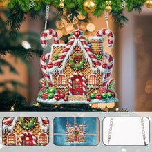 Load image into Gallery viewer, Acrylic Special Shaped Christmas Diamond Painting Hanging Decorations Home Decor