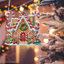 Load image into Gallery viewer, Acrylic Special Shaped Christmas Diamond Painting Hanging Decorations Home Decor