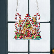 Load image into Gallery viewer, Acrylic Special Shaped Christmas Diamond Painting Hanging Decorations Home Decor