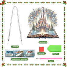 Load image into Gallery viewer, Acrylic Special Shaped Christmas Diamond Painting Hanging Decorations Home Decor