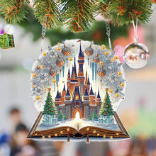 Load image into Gallery viewer, Acrylic Special Shaped Christmas Diamond Painting Hanging Decorations Home Decor