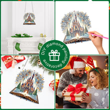 Load image into Gallery viewer, Acrylic Special Shaped Christmas Diamond Painting Hanging Decorations Home Decor