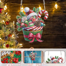 Load image into Gallery viewer, Acrylic Special Shaped Christmas Diamond Painting Hanging Decorations Home Decor