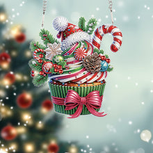 Load image into Gallery viewer, Acrylic Special Shaped Christmas Diamond Painting Hanging Decorations Home Decor