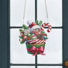 Load image into Gallery viewer, Acrylic Special Shaped Christmas Diamond Painting Hanging Decorations Home Decor