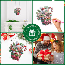 Load image into Gallery viewer, Acrylic Special Shaped Christmas Diamond Painting Hanging Decorations Home Decor