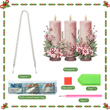 Load image into Gallery viewer, Acrylic Special Shaped Christmas Diamond Painting Hanging Decorations Home Decor