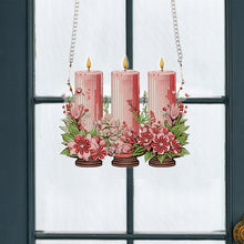 Load image into Gallery viewer, Acrylic Special Shaped Christmas Diamond Painting Hanging Decorations Home Decor