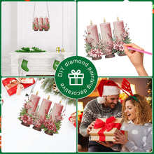 Load image into Gallery viewer, Acrylic Special Shaped Christmas Diamond Painting Hanging Decorations Home Decor
