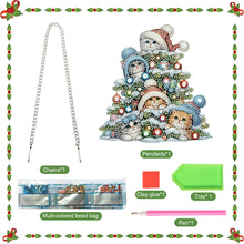 Load image into Gallery viewer, Acrylic Special Shaped Christmas Diamond Painting Hanging Decorations Home Decor