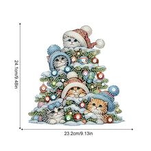 Load image into Gallery viewer, Acrylic Special Shaped Christmas Diamond Painting Hanging Decorations Home Decor
