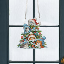 Load image into Gallery viewer, Acrylic Special Shaped Christmas Diamond Painting Hanging Decorations Home Decor