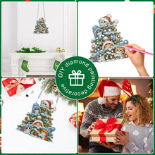 Load image into Gallery viewer, Acrylic Special Shaped Christmas Diamond Painting Hanging Decorations Home Decor