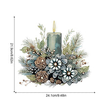 Load image into Gallery viewer, Acrylic Special Shaped Christmas Diamond Painting Hanging Decorations Home Decor